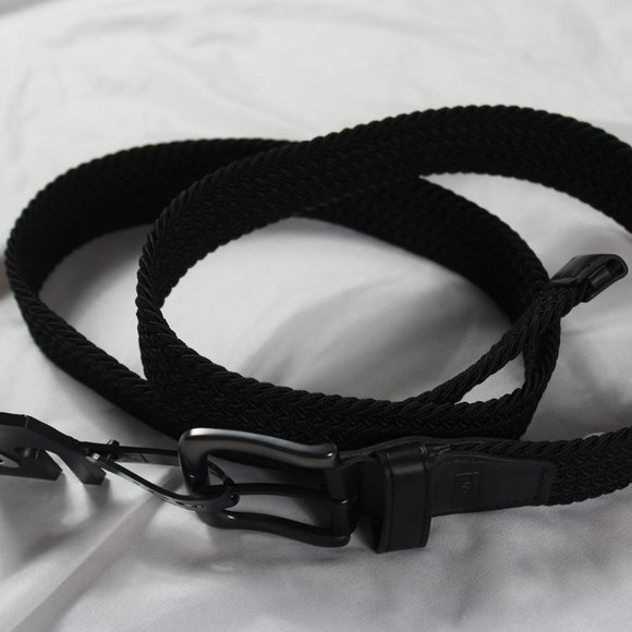 Nike Accessories New Nike Golf Mens Gflex Stretch Woven Belt Black